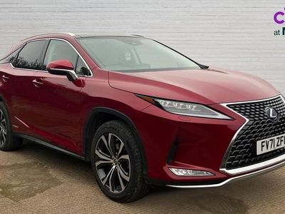Used Lexus RX450h 313 HP (230 kW) 2022 Red SUV