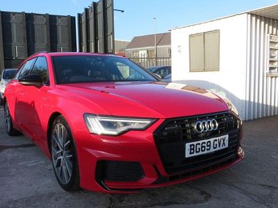 Used Audi A6 Black Edition 204 HP (150 kW) 2019 Red Estate