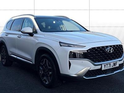 White Used 2021 Hyundai Santa Fe Ultimate SUV | £26,057 (A bit pricey)