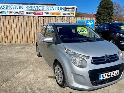 Usado Citroën C1 Feel 68 HP (50 kW) 2014 Cinzento Citadino