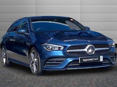 Used Mercedes CLA220 AMG Line Premium 2022 Blue Sedan