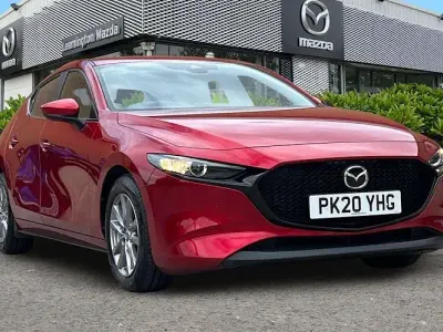 Used Mazda 3 122 HP (89 kW) 2020 Red Hatchback