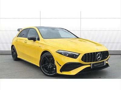Used Mercedes A35 AMG Premium Plus 301 HP (221 kW) 2023 Yellow Hatchback