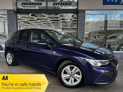 Blue Used 2021 VW Golf VII S Hatchback | £15,895 (Fair price)