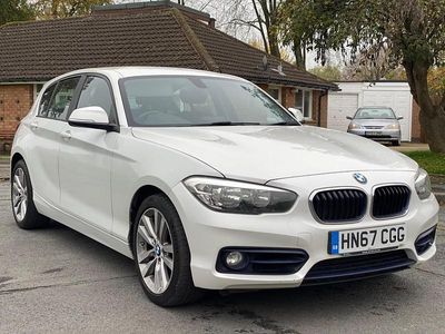 White Used 2017 BMW 118 Sport Line Hatchback | £5,499 (Good price)