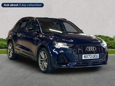 Used Audi Q3 Black Edition 187 HP (137 kW) 2023 Blue SUV