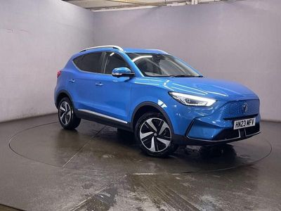 Used MG ZS Trophy Connect 114 kW (156 HP) 2023 Blue SUV
