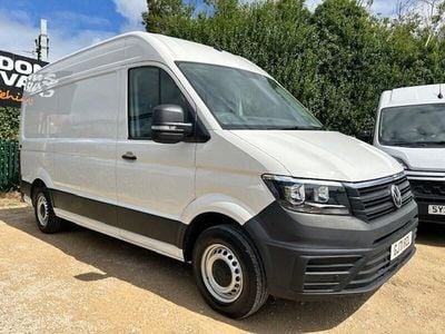 White Used 2021 VW Crafter Trendline Van | £18,450 (Good price)