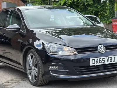 Used VW Golf VII GT 2015 Black Hatchback