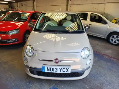 Used Fiat 500 69 HP (50 kW) 2013 Beige Hatchback