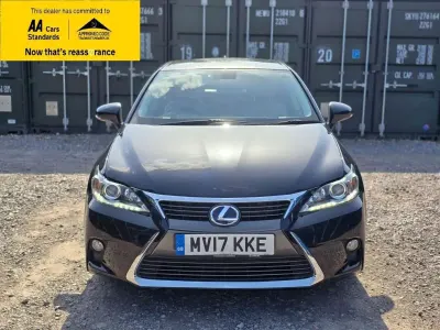 Used Lexus CT200h Luxury Line 134 HP (98 kW) 2017 Black Hatchback