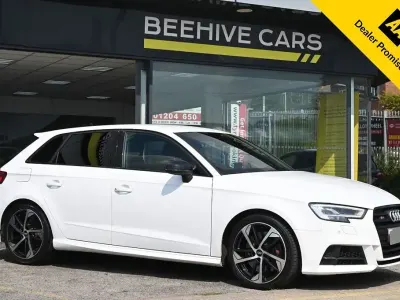 Used Audi S3 Sportback Black Edition 2019 White Hatchback