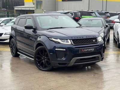 Used Land Rover Range Rover evoque HSE Dynamic 2017 Blue Estate