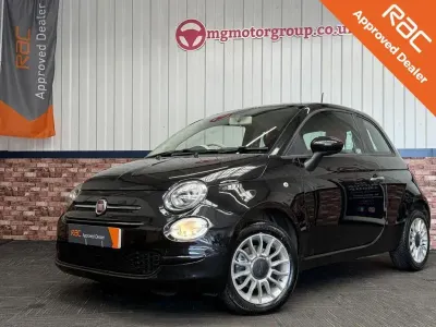 Used Fiat 500 Pop Star 69 HP (50 kW) 2017 Black Hatchback