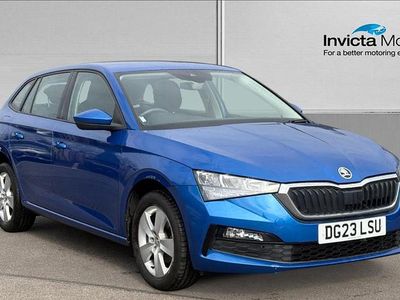 Used Skoda Scala SE 110 HP (80 kW) 2023 Race blue metallic Hatchback
