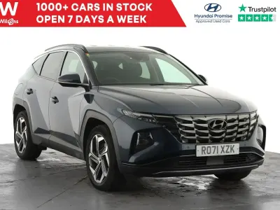 Used Hyundai Tucson Premium 2021 Blue SUV