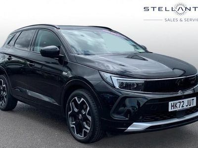 Used Vauxhall Grandland X Ultimate 131 HP (96 kW) 2023 Black SUV
