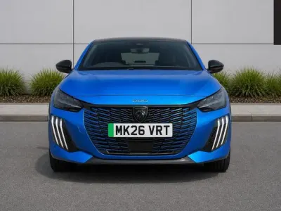 New Peugeot e-208 GT 114 kW (156 HP) 2026 Blue Hatchback