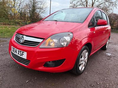 Red Used 2014 Vauxhall Zafira MPV | £3,995 (Fair price)