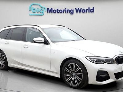 White Used 2021 BMW 320 M Sport Estate | £20,552 (Good price)