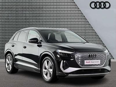Used Audi Q4 e-tron S-Line 150 kW (204 HP) 2023 Black SUV