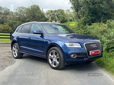 Blue Used 2014 Audi Q5 S-line plus SUV | £9,990 (Fair price)