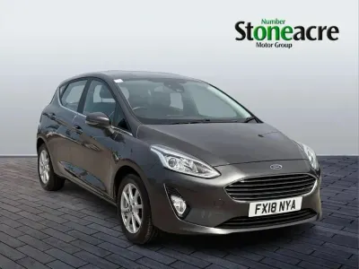 Used Ford Fiesta Zetec 84 HP (61 kW) 2018 Grey Hatchback