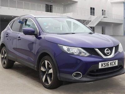 Used Nissan Qashqai N-Connecta 110 HP (80 kW) 2016 Blue SUV