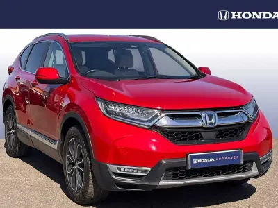 Used Honda CR-V Hybrid 184 HP (135 kW) 2021 Red SUV