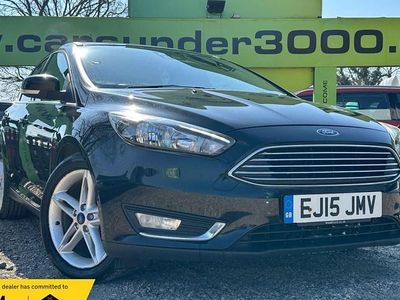Used Ford Focus Titanium 125 HP (91 kW) 2015 Black Hatchback