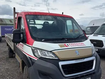 Used Peugeot Boxer 130 HP (95 kW) 2015 White Van