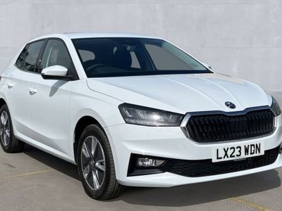 Used Skoda Fabia SE L 110 HP (80 kW) 2023 White Hatchback