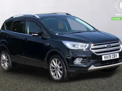 Used Ford Kuga Titanium 182 HP (133 kW) 2019 Black SUV