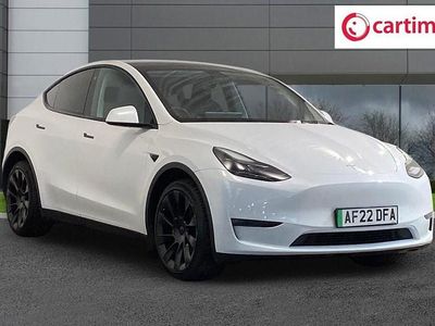 Used Tesla Model Y Long Range AWD 378 kW (514 HP) 2022 White SUV