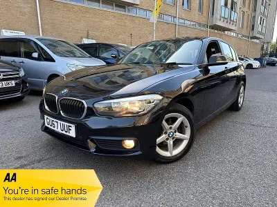 Used BMW 116 Comfort Edition 2017 Black Hatchback