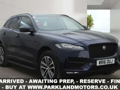 Used Jaguar F-Pace R-Sport 2016 Blue SUV