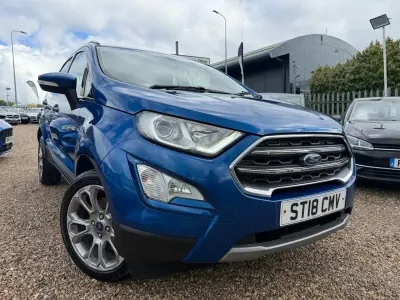 Używany Ford Ecosport Titanium 125 KM (91 kW) 2018 Niebieski SUV