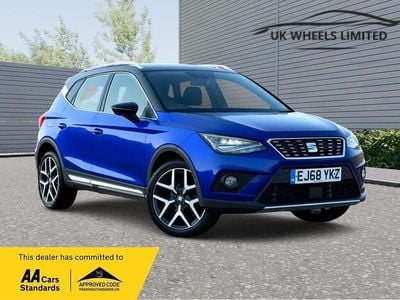 Used Seat Arona XCELLENCE Lux 115 HP (84 kW) 2018 Blue SUV