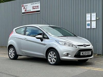 Silver Used 2010 Ford Fiesta Zetec Hatchback | £2,950 (Fair price)