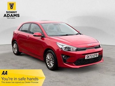 Used Kia Rio 83 HP (61 kW) 2022 Red Hatchback