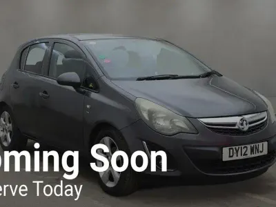 Used Vauxhall Corsa 100 HP (73 kW) 2012 Grey Hatchback