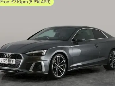 Used Audi A5 S-Line 150 HP (110 kW) 2023 Grey Coupe