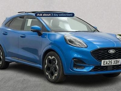 Begagnad Ford Puma ST-Line X 125 HK (91 kW) 2025 Blå SUV