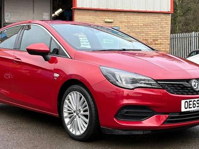 Used Vauxhall Astra Elite 145 HP (106 kW) 2019 Red Hatchback