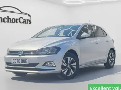 Used VW Polo Match 80 HP (58 kW) 2021 Silver Hatchback