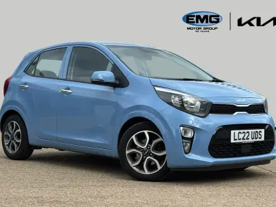 Second-hand Kia Picanto 66 CP (48 kW) 2022 Albastru Hatchback