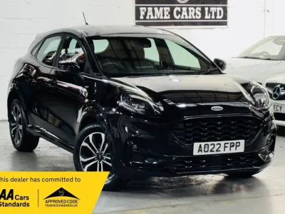 Used Ford Puma ST-Line 123 HP (90 kW) 2022 Black SUV