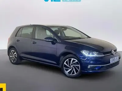 Used VW Golf VII Edition 116 HP (85 kW) 2019 Blue Hatchback