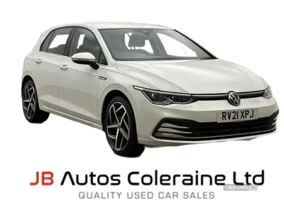 Used VW Golf VII Style 150 HP (110 kW) 2021 White Hatchback