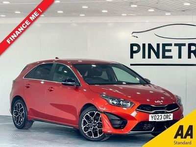 Used Kia Ceed GT-Line 158 HP (116 kW) 2023 Orange Hatchback